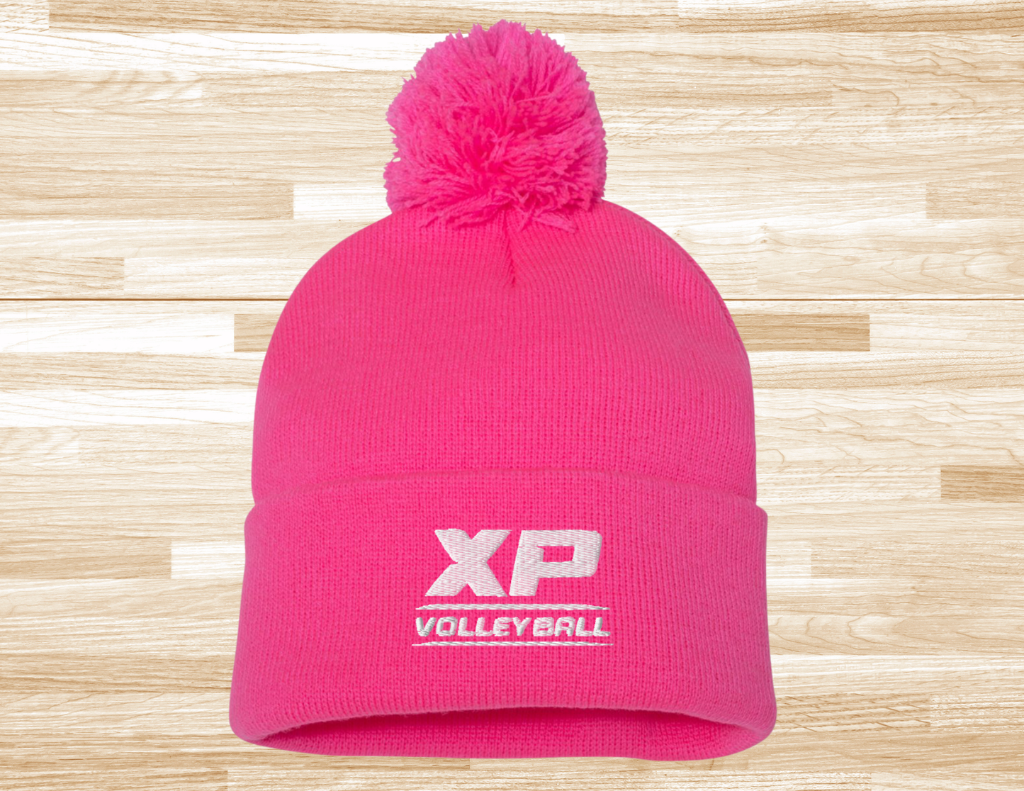 XP Original Pink Pom Winter Hat