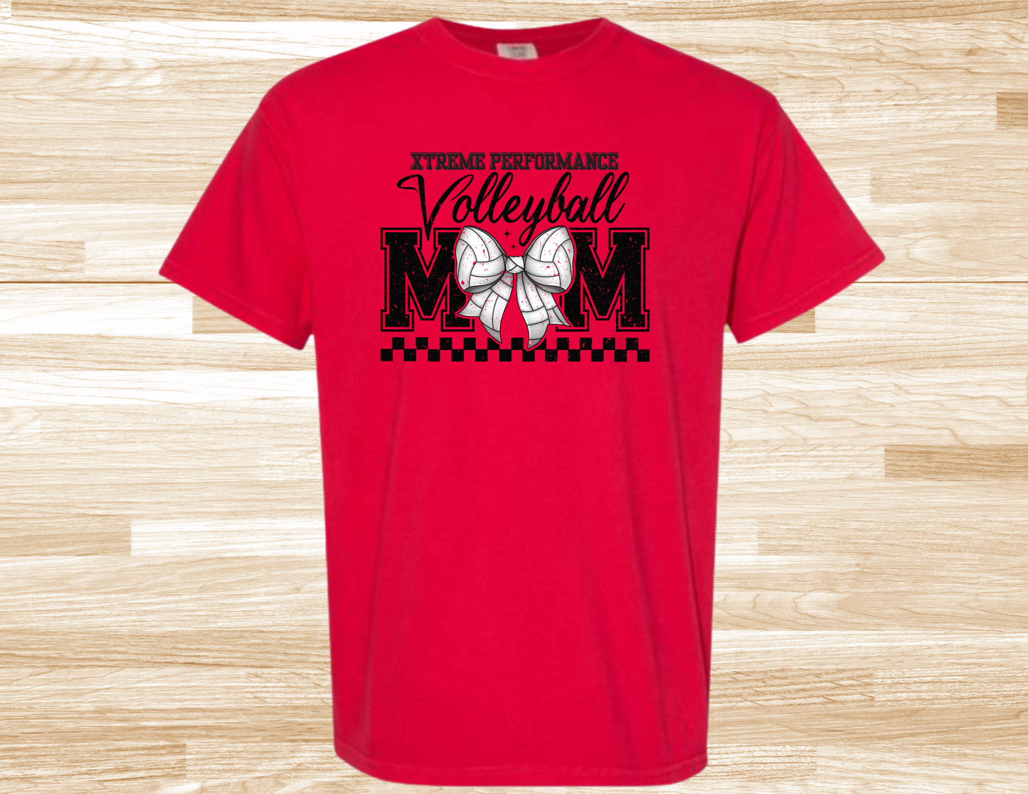 XP Volleyball Mom Bow Next or Gildan T-Shirt *Tall Options