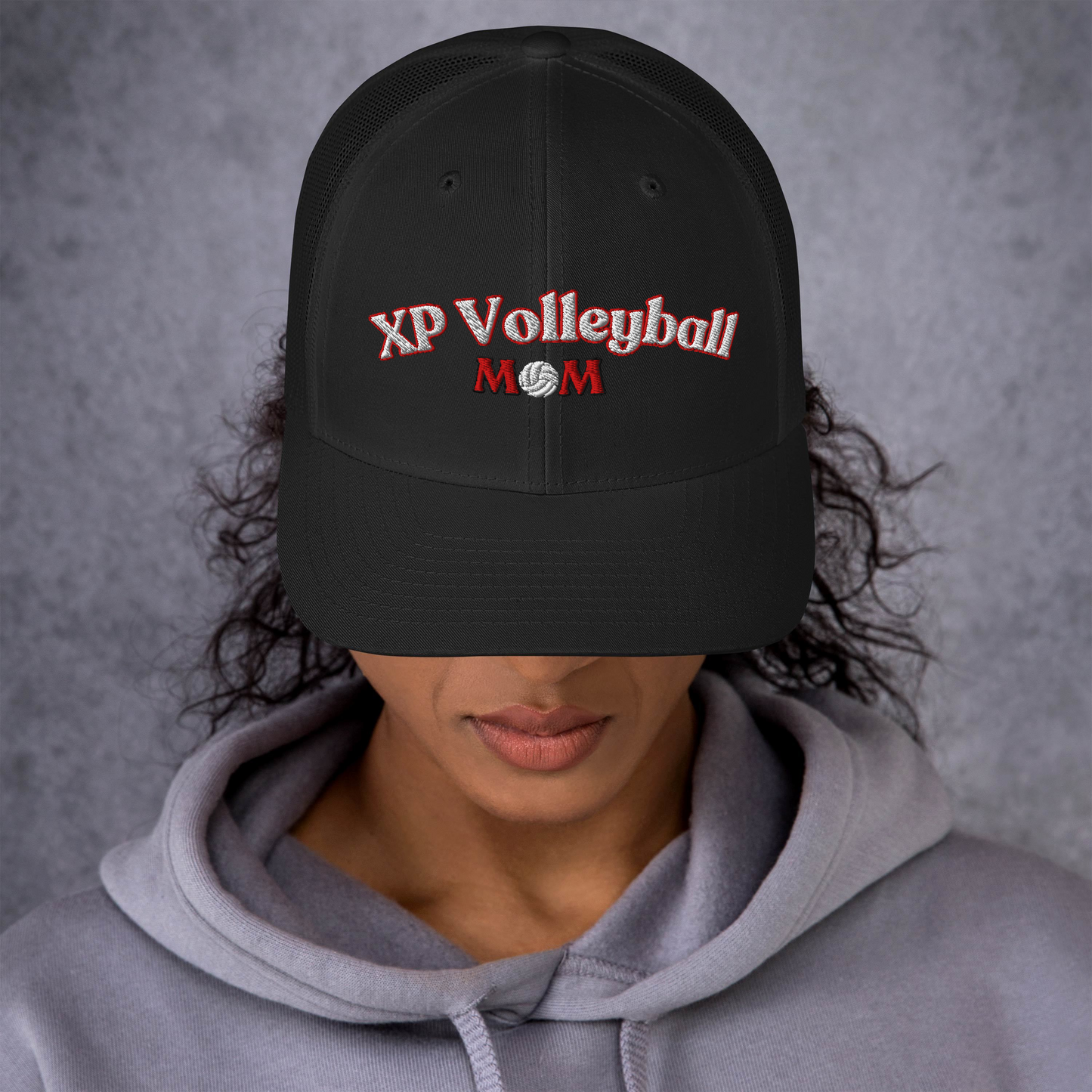 XP Embroidered Snapback Volleyball Mom Hat