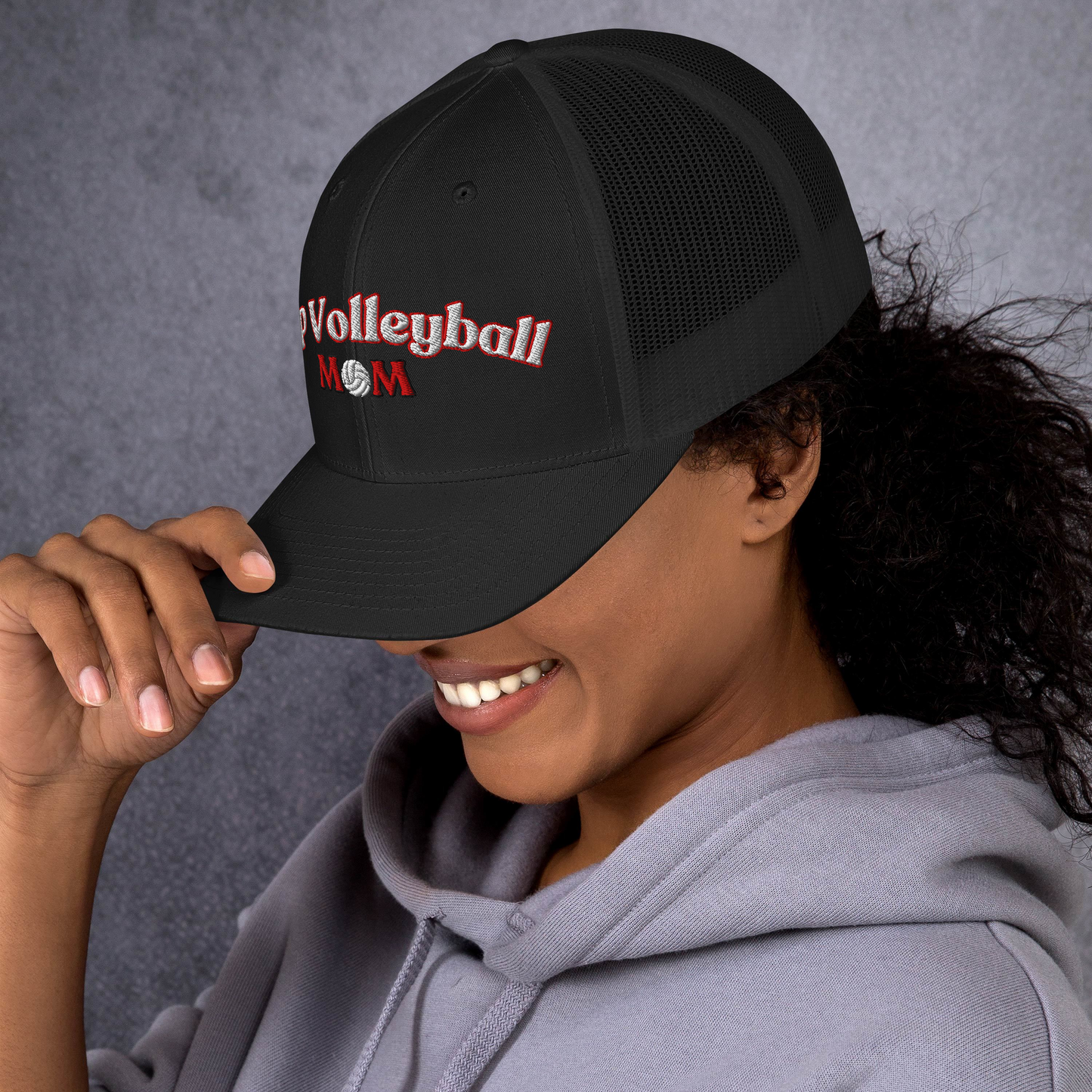 XP Embroidered Snapback Volleyball Mom Hat
