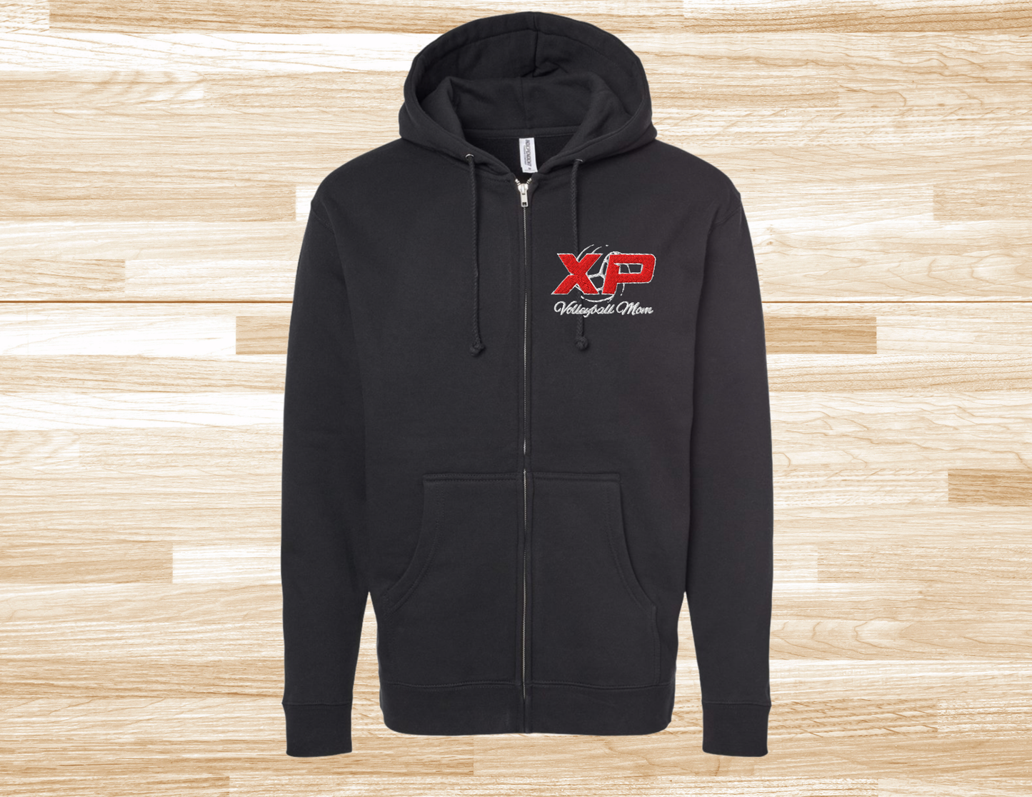 Independent Full Zip Hoodie Embroidered Logo