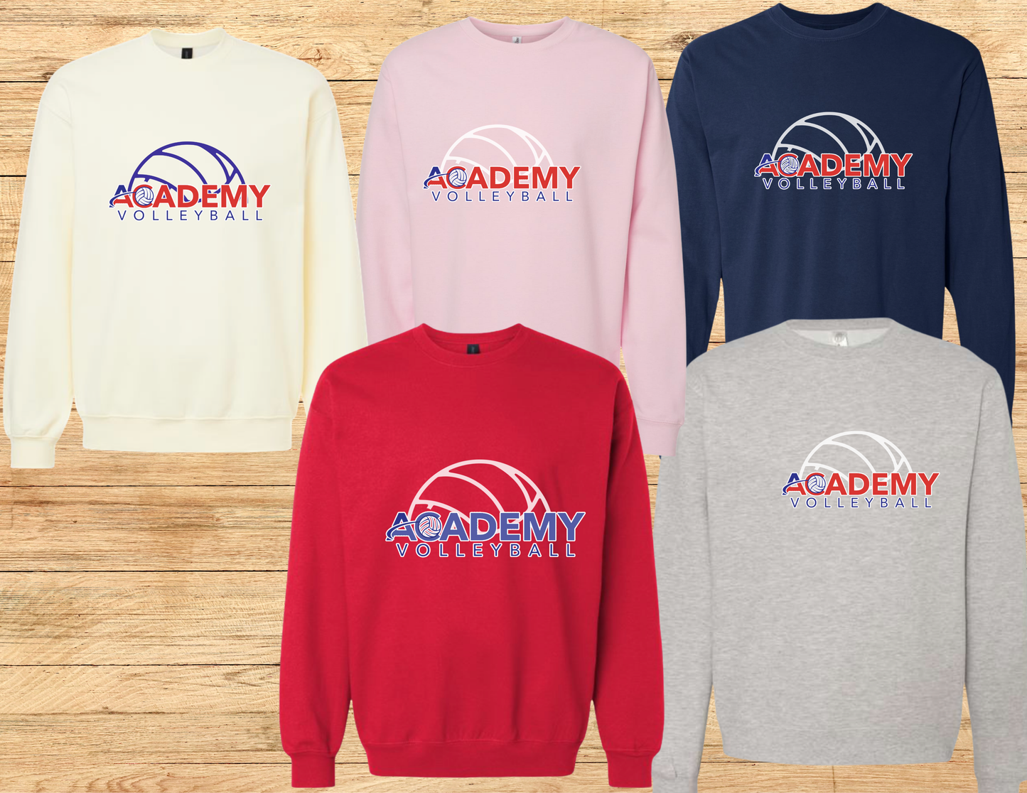 Academy Volleyball Logo Shirts