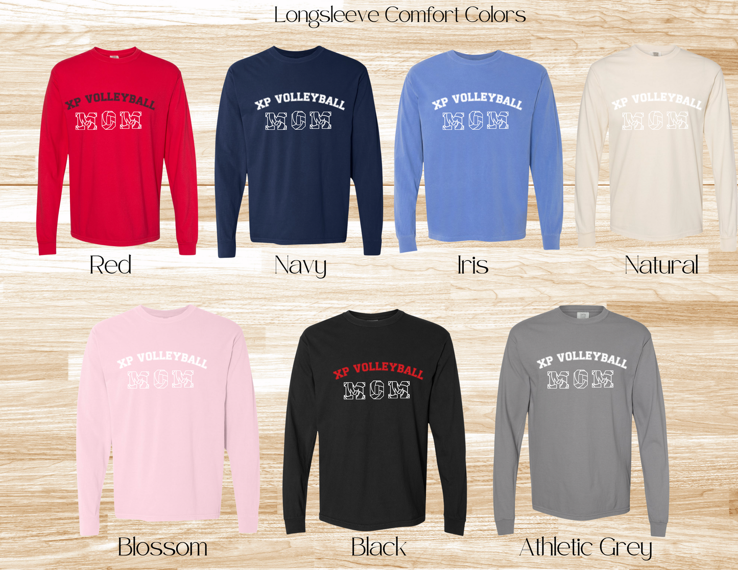 XP Volleyball Mom Longsleeve