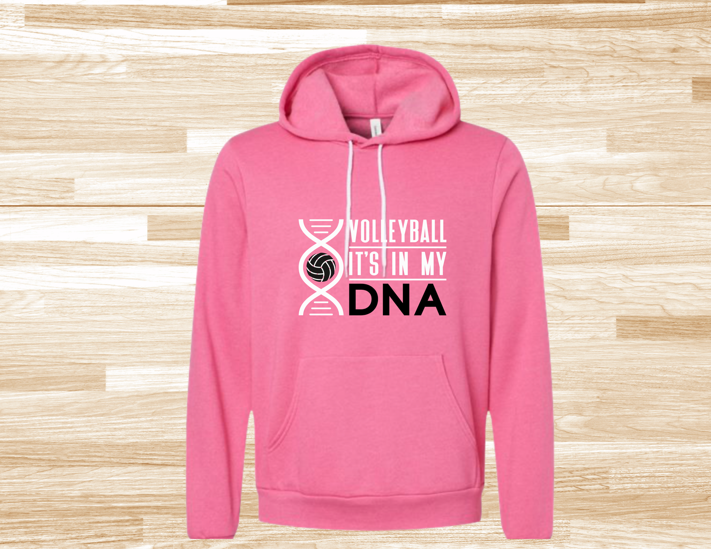 Volleyball DNA Bella Hoodie