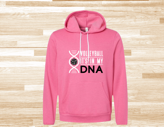 Volleyball DNA Bella Hoodie