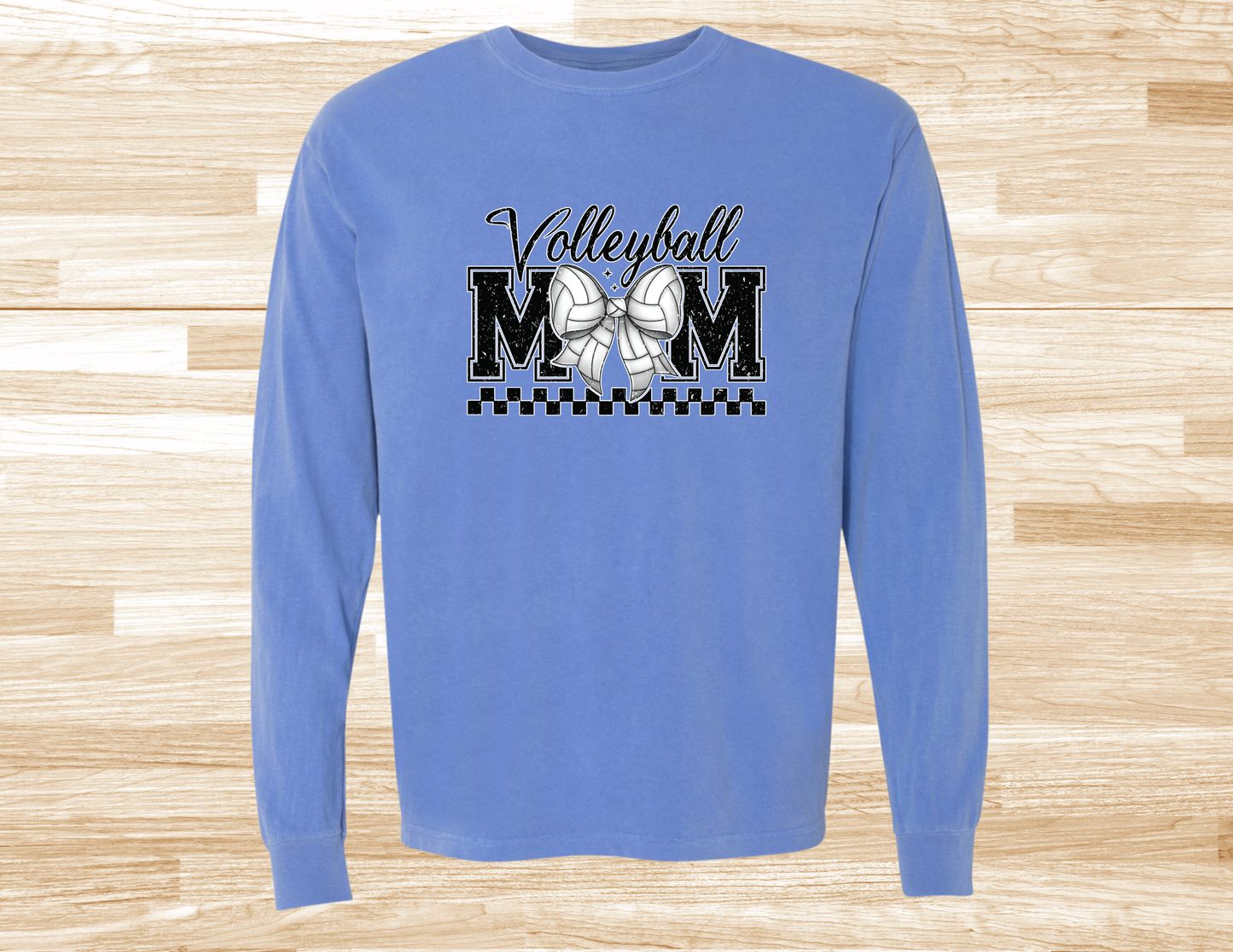 Volleyball Mom Bow Longsleeve