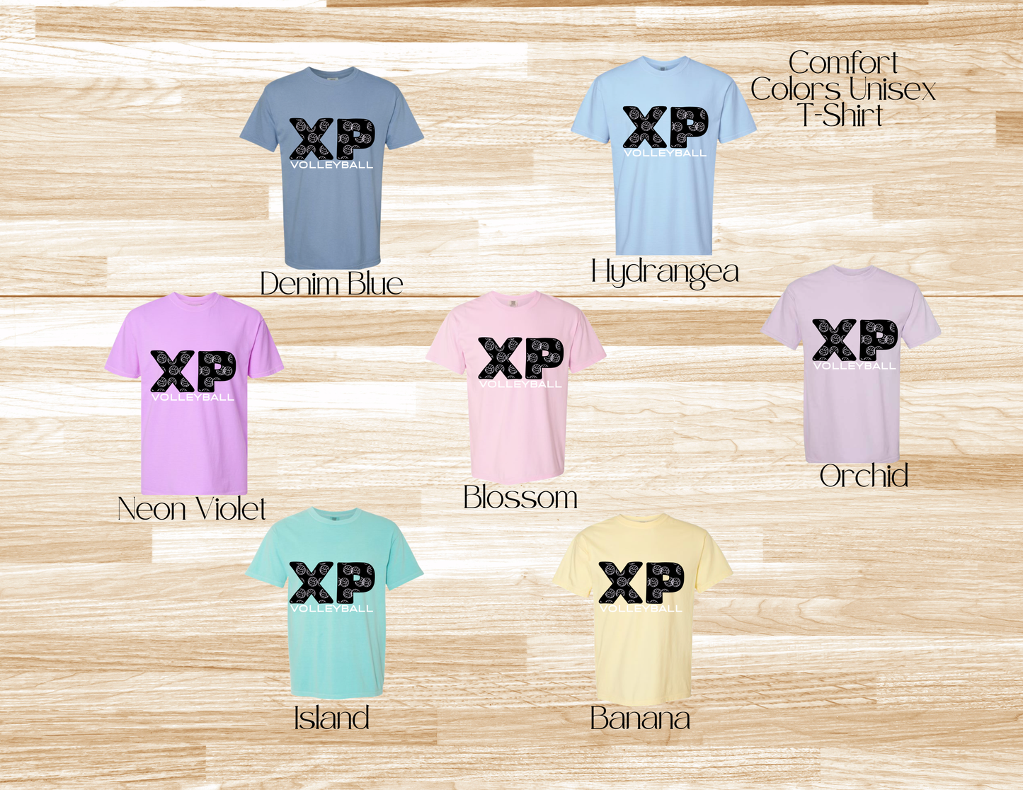 Volleyball Bubble Comfort Colors T-Shirt