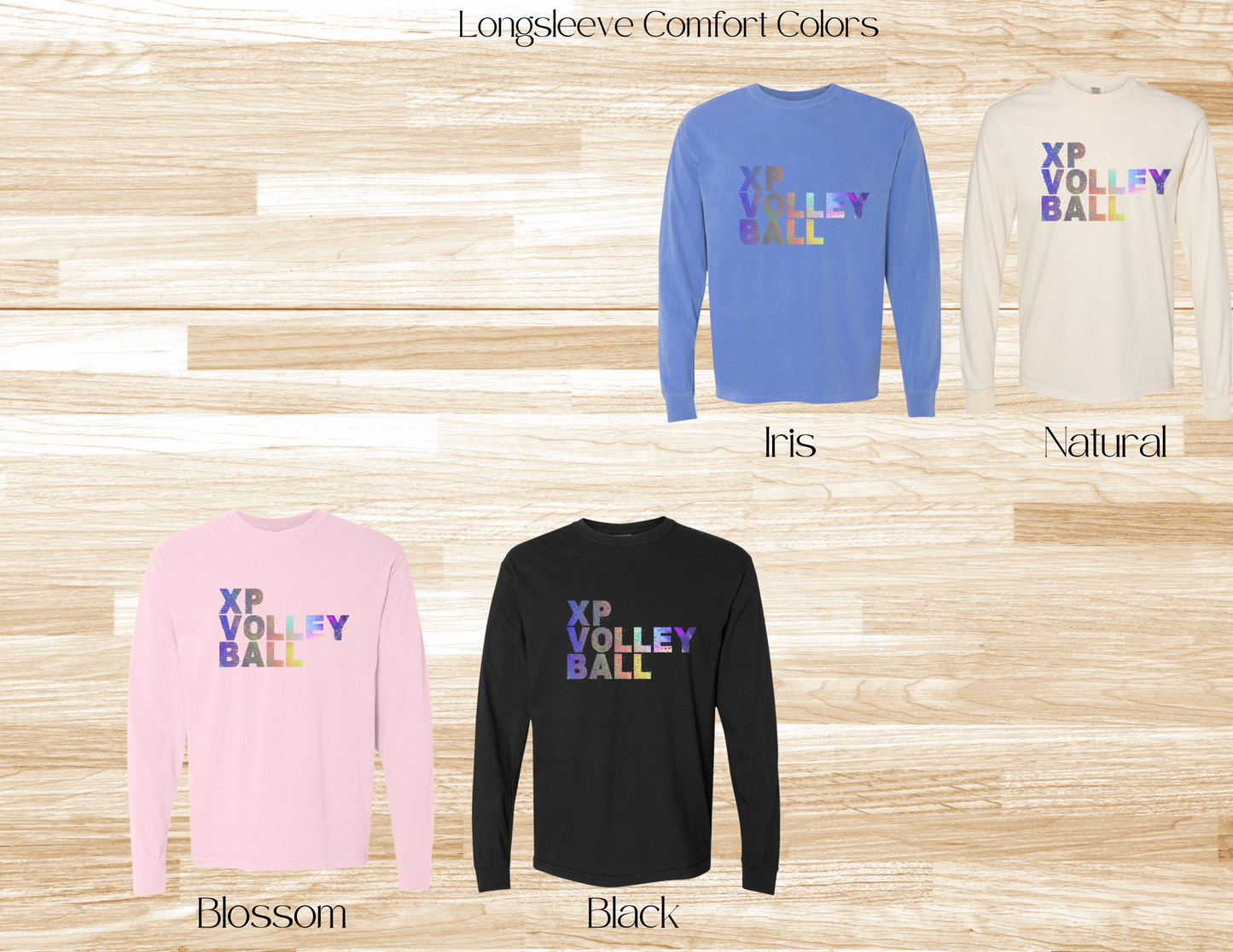 Volleyball Splatter Longsleeve