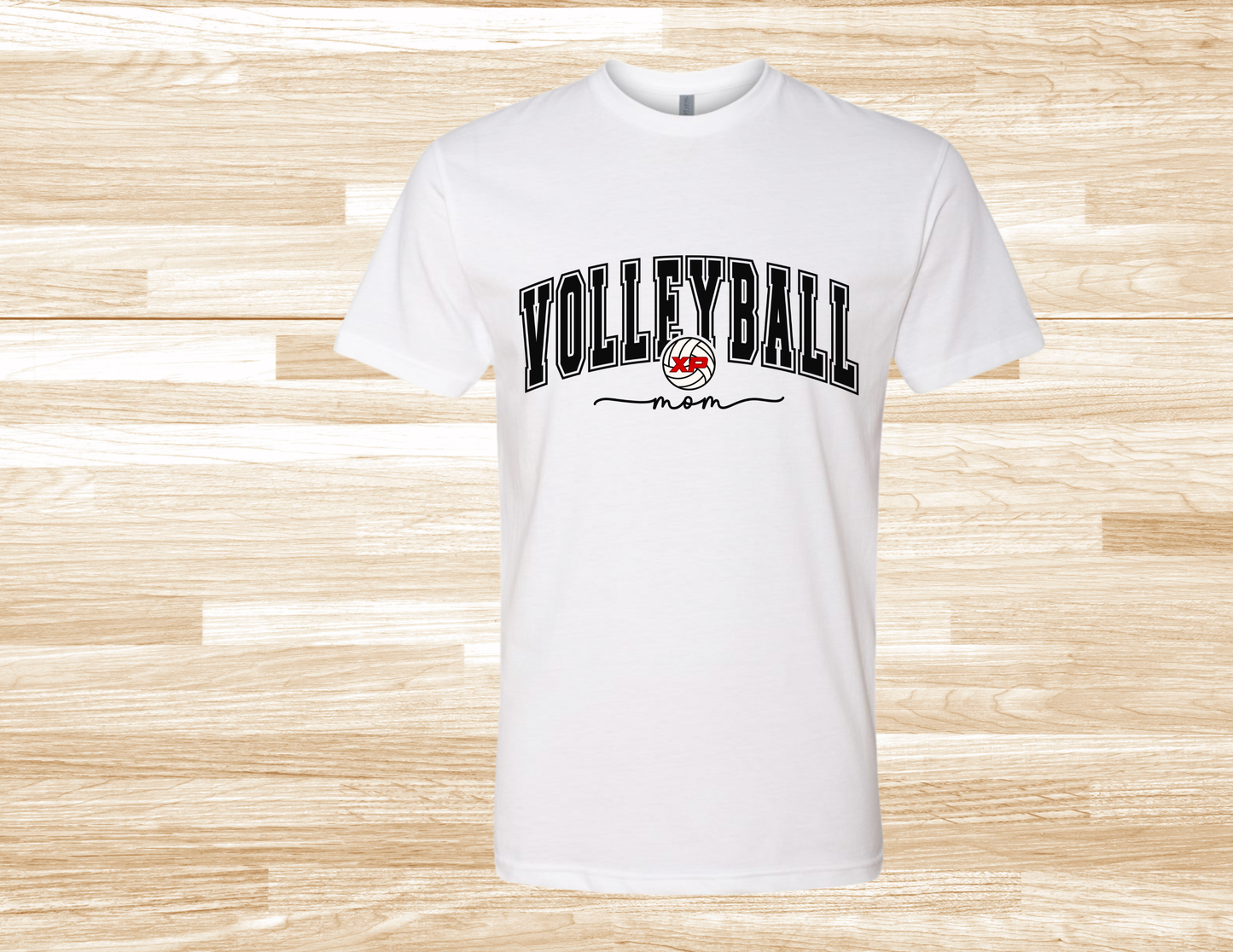 XP Volleyball Mom Arched Shirt