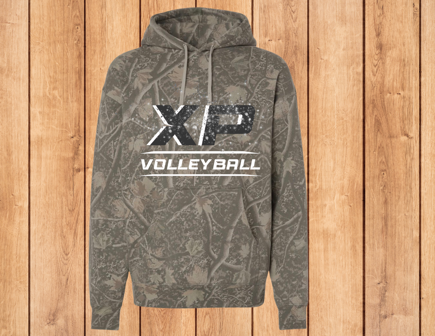 Camo Independent Hoodie Glitter or Regular Logo
