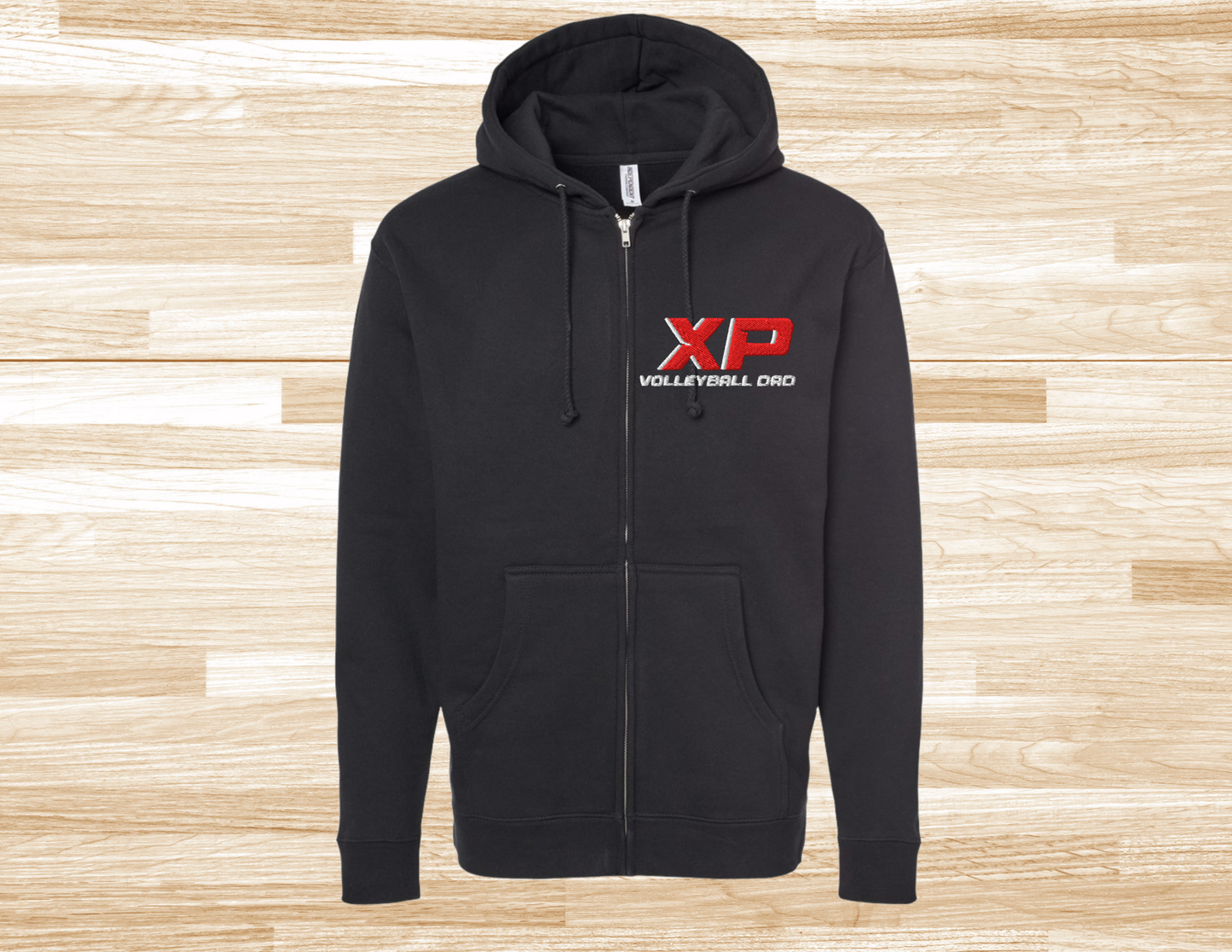 Independent Full Zip Hoodie Embroidered Logo
