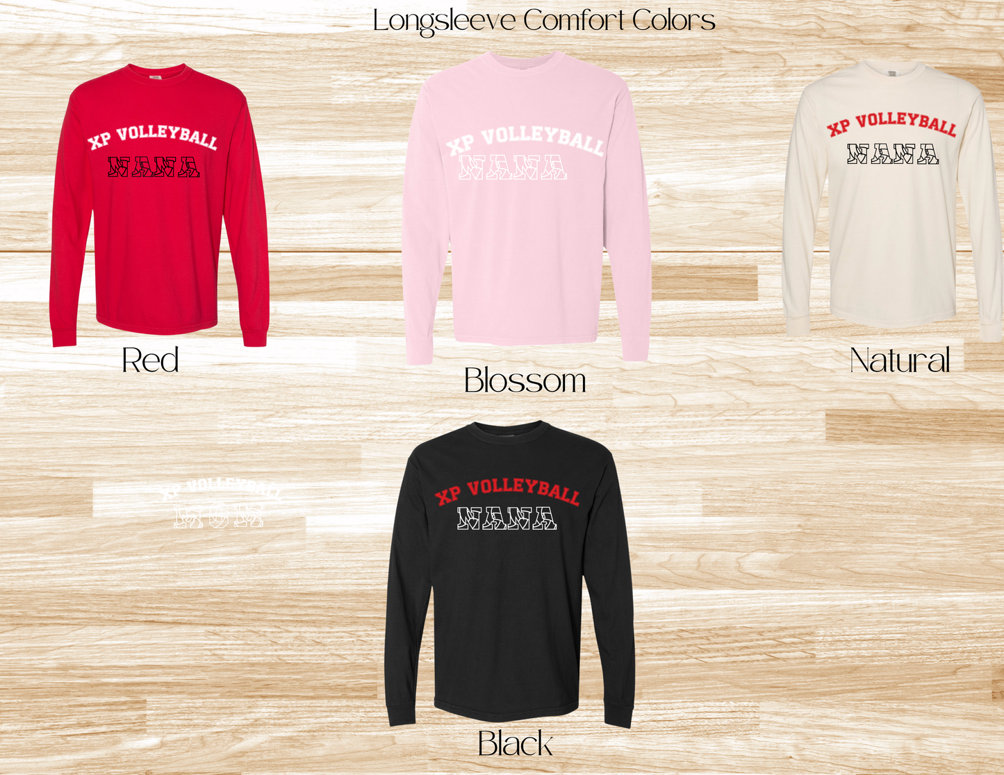 Volleyball Mom Bow Longsleeve
