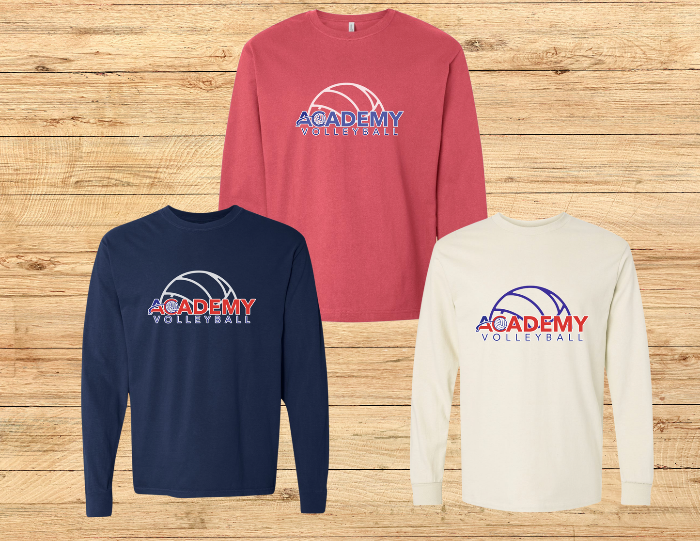 Academy Volleyball Logo Shirts