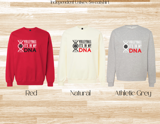 Volleyball DNA sweatshirt
