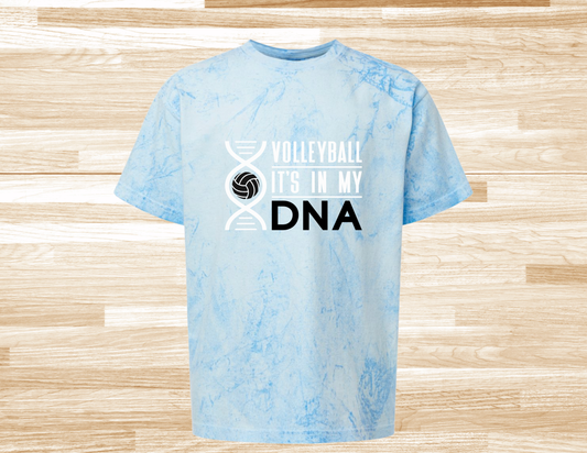 Volleyball DNA Comfort Colors T-Shirt Customized