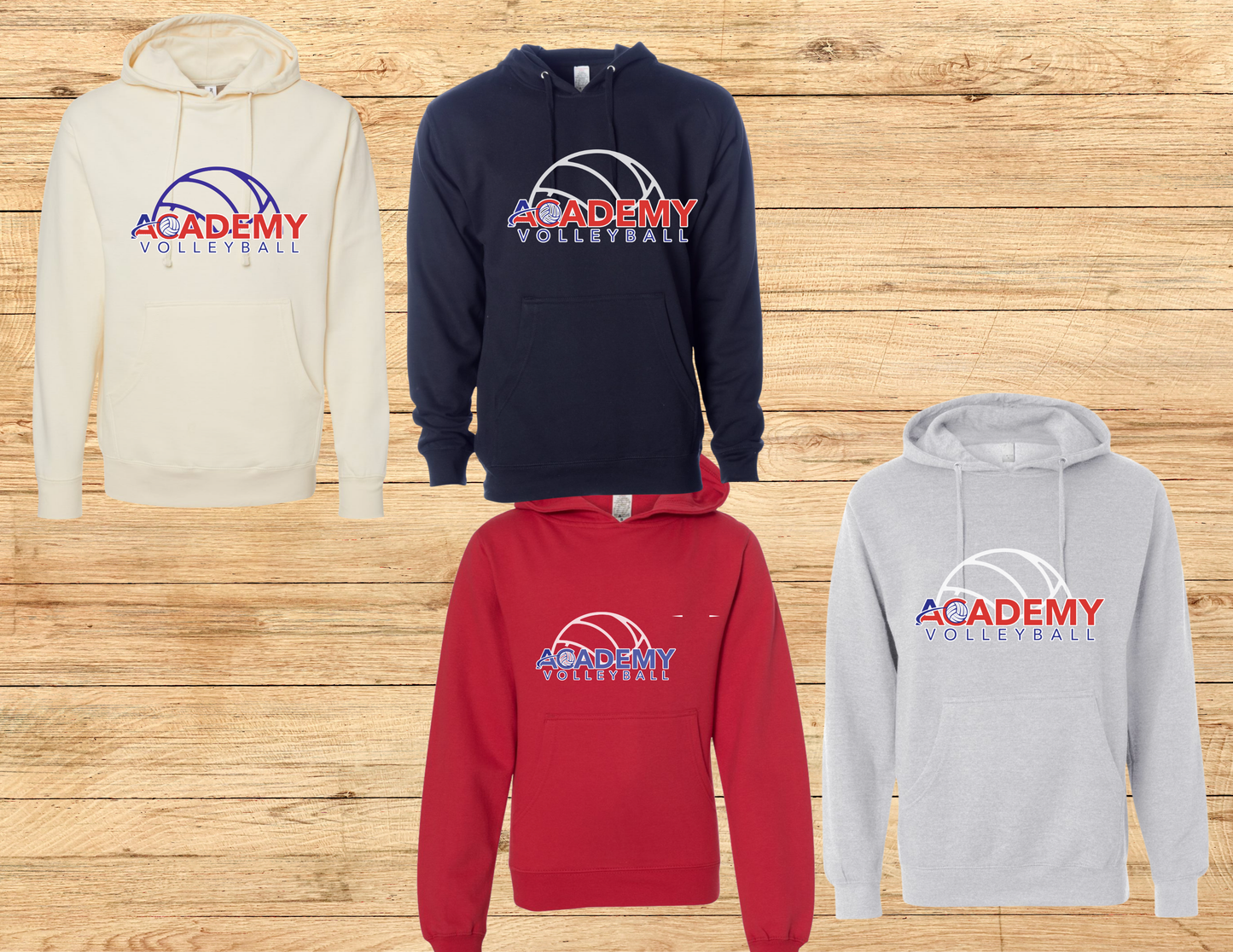 Academy Volleyball Logo Shirts