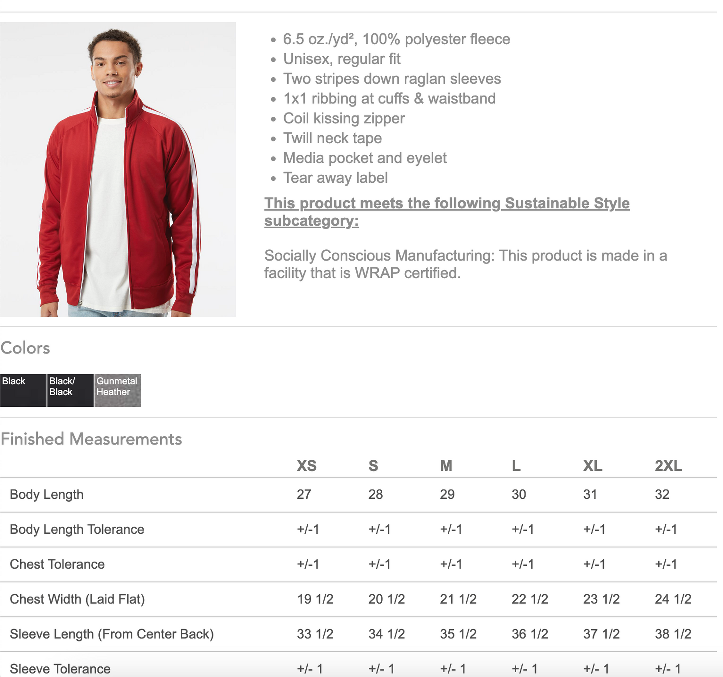 Independent Poly Tech Full Zip  Embroidered XP Dad or XP Original Logo (Men's Jacket)