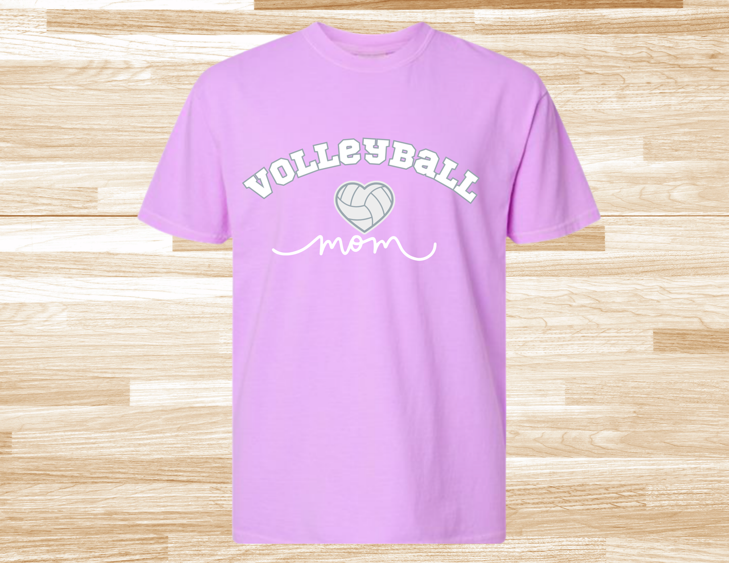 Love Vball Mom Comfort Colors T-Shirt